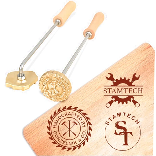 Kyllog Custom Branding Iron for Wood, Logo Wood Branding Iron,Wood Iron/Wedding Gift,Handcrafted by Design, Flame Heated (3.5inchs)