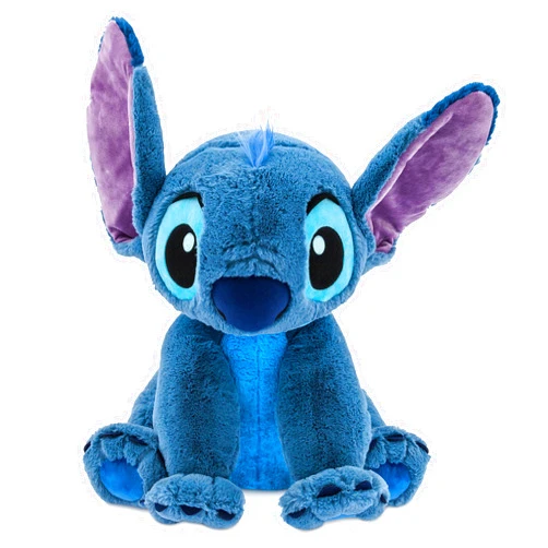 Disney Store Official Stitch Plush from Lilo & Stitch – Large 21 1/4 Inches, Soft & Cuddly Toy, Iconic Blue Alien, for Kids & Fans, Suitable for All Ages, Premium Quality