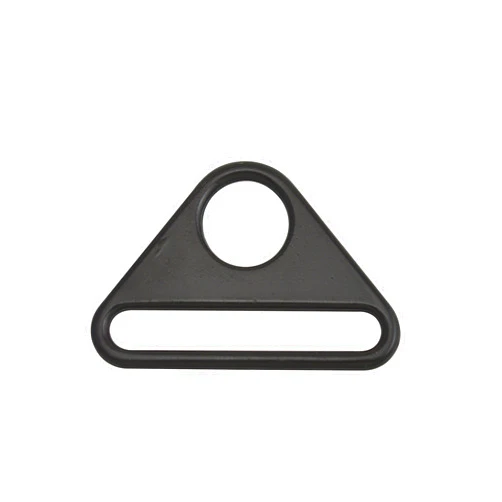Wuuycoky Zinc Alloy Black Triangle Buckle Triangle Adjuster Ring Size Optional