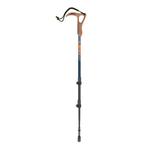 LEKI Wanderfreund High Fives Aluminum Adjustable Lightweight Walking Pole (Single) for Trekking & Hiking