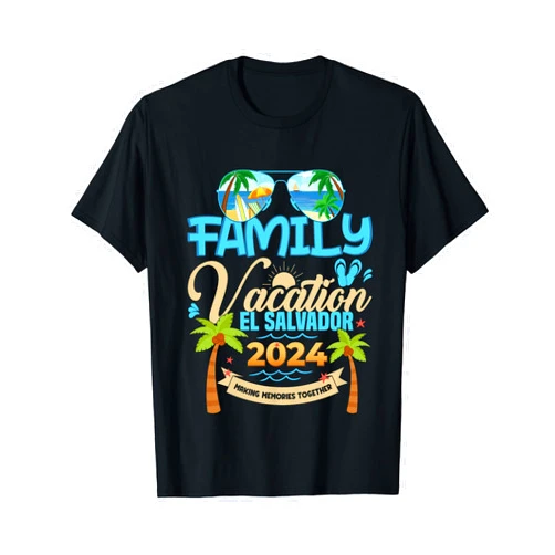 Matching Family Vacation El Salvador Shirts 2024 Family Vacation El Salvador 2024 Cruise Summer Vacation 2024 T-Shirt