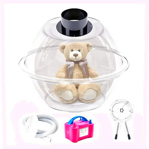 Eahooy Huajin Balloon Filling Machine, with Balloon Expander and Electric Balloon Pump Rose Bouquet Balloon Filling Tool Kit, DIY Bouquet, Party Gift