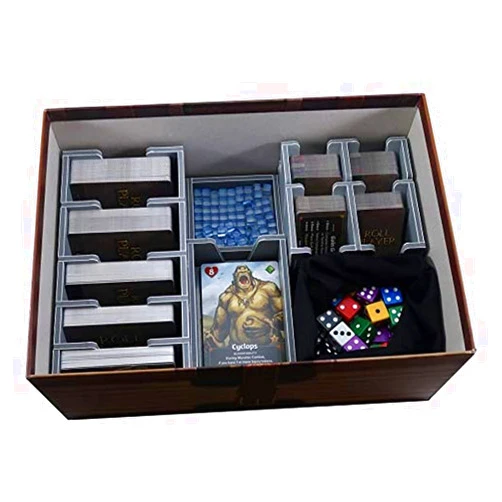 Folded Space Roll Player and Expansions Board Game Box Inserts