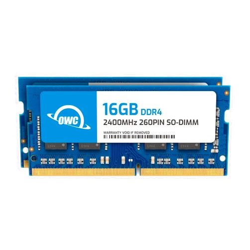 OWC 32GB (2x16GB) DDR4 2400MHZ PC4-19200 CL17 2RX8 Non-ECC SODIMM 1.2V 260-pin Laptop Notebook Memory RAM Upgrade Module