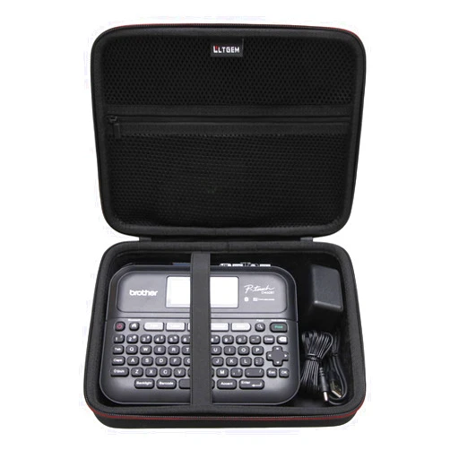 L LTGEM LTGEM Hard Case for Brother P-Touch PT- D610BT / PT-D410 / PTD600 / PT-D460BT/ PTD400AD Label Maker - Travel Protective Carrying Storage Bag(Black+Black)