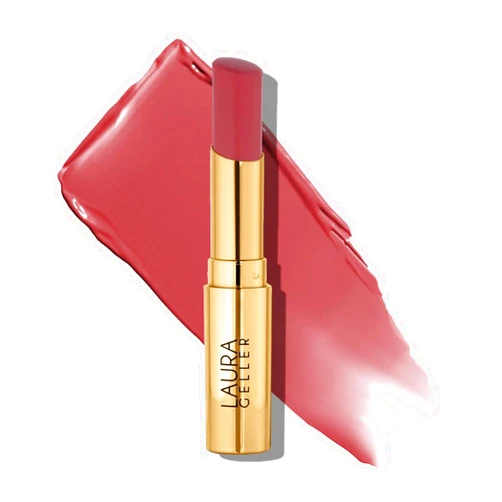 LAURA GELLER NEW YORK Jelly Balm Moisturizing Tinted Lip Balm - Figger Than Life - Hydrating Vitamin E - Semi-Shine Finish
