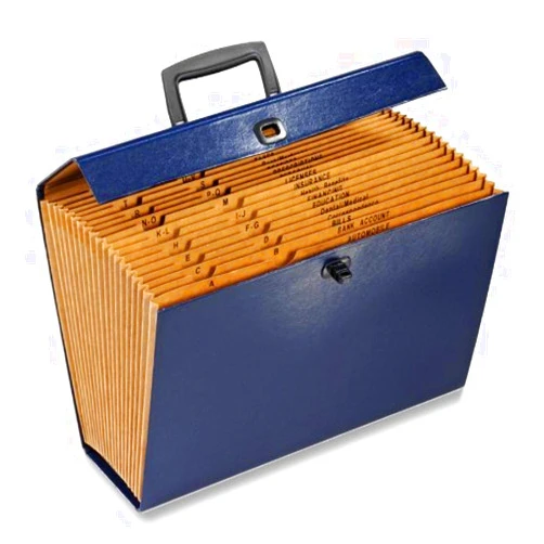 Pendaflex Globe Weis Globe-Weis/Pendaflex Globe Weis 19-Pocket File Express Case (11170) (Colors May Vary),Assorted Colors
