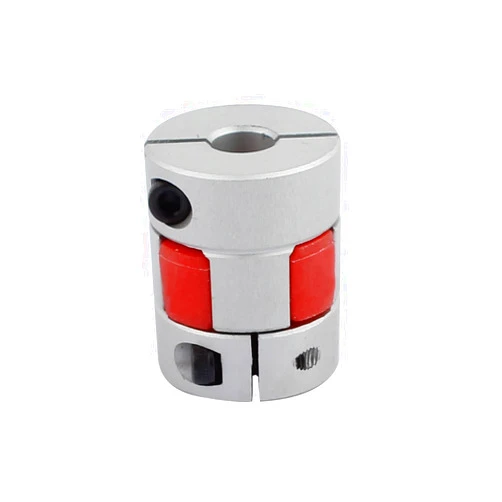 uxcell 8mm to 10mm Shaft Coupling 30mm Length 25mm Diameter Motor Coupler Aluminum Alloy Joint Connector for DIY Encoder