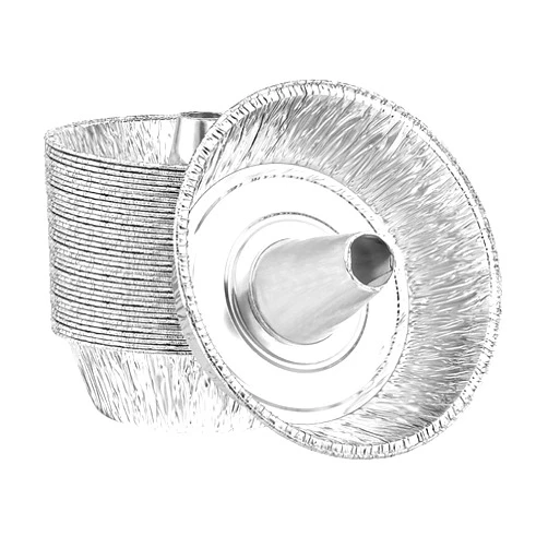 Nicole Fantini Heavy Duty Reusable Eco-Friendly Aluminum Foil Angel Tube Pan 10.25