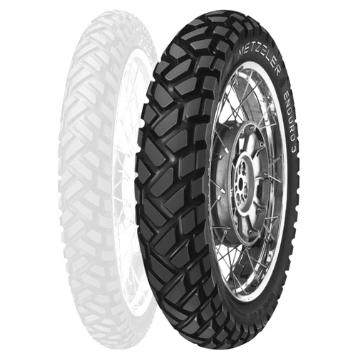 METZELER 120/90-17 64S TT END 3 SAHARA REAR MOTORCYCLE TYRE