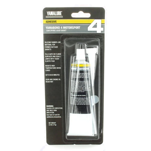 Yamaha Original OEM Yamalube Yamabond 4 Silicone Based Liquid Gasket Yamaha Part# Acc-YAMAB-ON-D4 - (1) 2.5 oz Tube