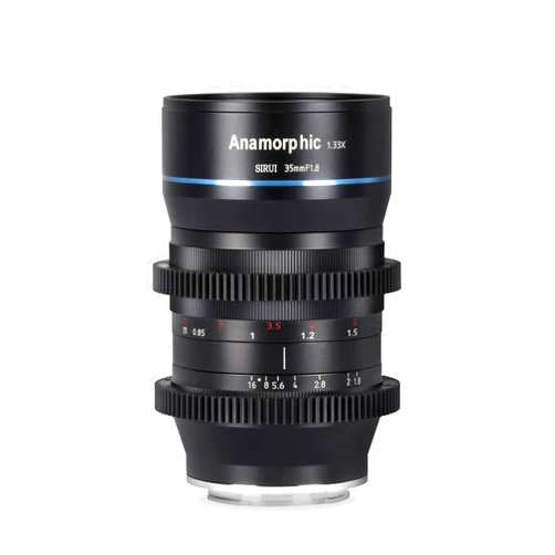 SIRUI 35mm Anamorphic Lens F1.8 1.33X APS-C Cinema Lens for M4/3 Mount(SR-35M)
