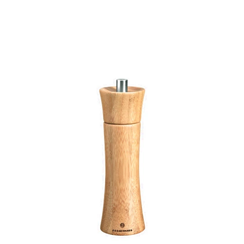 Zassenhaus - M023237 Zassenhaus Frankfurt Pepper Grinder Mill, 7-Inch, Bamboo