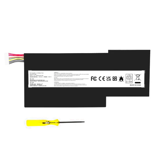 TREE.NB BTY-M6K Laptop Battery Compatible with MSI GS63VR GS73VR 7RG Stealth Pro GF63 Thin 8RB 8RC 8RD 9SC GF75 Thin 10SDR 9SEXR 9SD GS73 8RF MS-16K3(11.4V-52.4Wh)