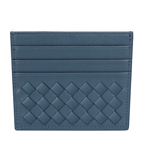 Unaone Slim Minimalist Wallet - Credit Card Holder, Leather Front Pocket Wallet Card Case for Men & Women, Blue