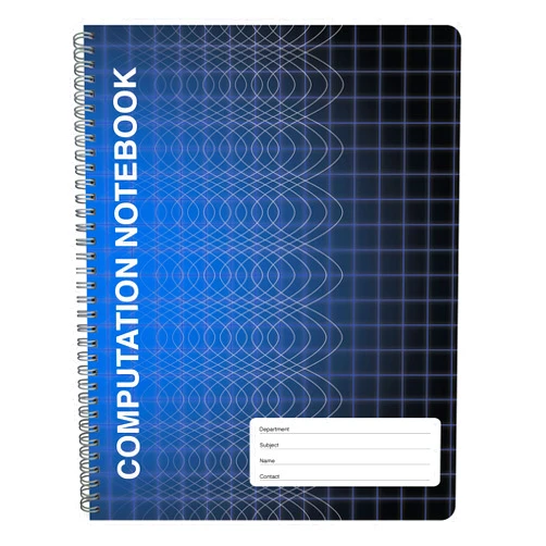 By BookFactory BookFactory Computation Notebook Engineering Notebook - 100 Pages (9 1/4