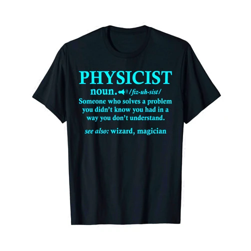 Hadley Designs Physicist wizard scientist science physics nerd geek gift T-Shirt