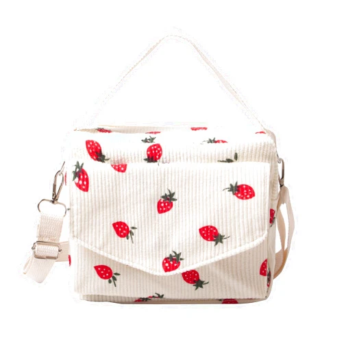 OZAOZ Kawaii Purse Crossbody Bag Kawaii Wallet Kawaii Crossbody Bag Kawaii Corduroy Purse for Women
