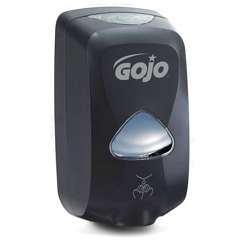 GOJO TFX Touch-Free Foam Hand Soap Dispenser, Black, for 1200 mL GOJO TFX Foam Hand Soap Refills (Pack of 1) - 2730-12