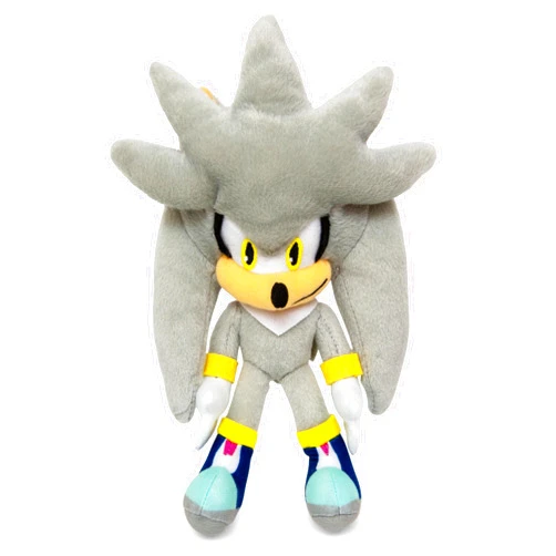Sonic The Hedgehog 8-Inch Character Plush Toy | Silver