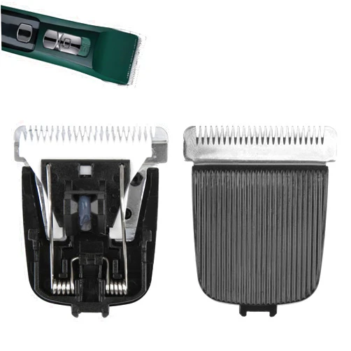 Weigongr Replacement Blade for Manscaped, 2Pcs Lawn Mower Electric Groin Hair Trimmer Blade Hygienic Snap-in Replacement Clipper Blades Compatible with Manscaped Lawn Mower 2.0 3.0 4.0(Black)