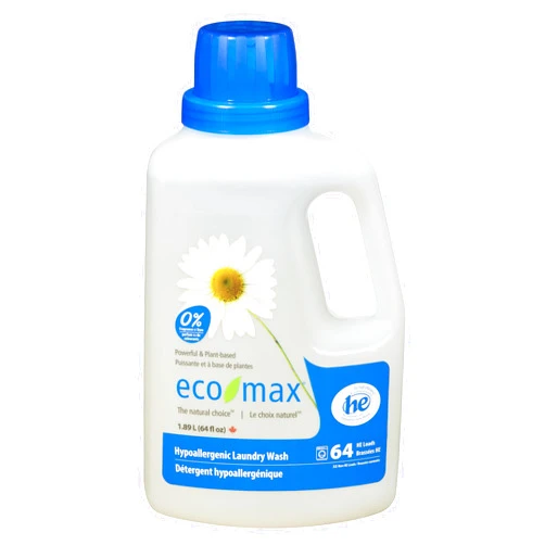 Eco-max ECOMAX Concentrated Hypoallergenic Laundry Detergent, 1890 ML