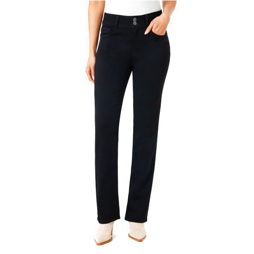 Angels Forever Young Womens Everflex Curvy Bootcut Mid-Rise Bling Jeans (Available in Plus Size)