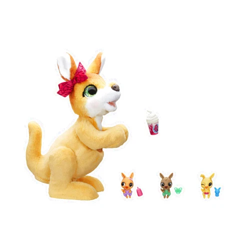 FurReal friends furReal Mama Josie The Kangaroo Interactive Pet Toy, 70+ Sounds & Reactions, Ages 4 & Up