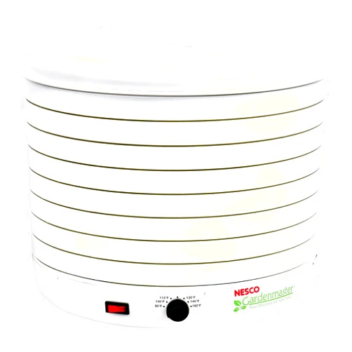 NESCO Gardenmaster Pro Food Dehydrator, 8 Trays, White