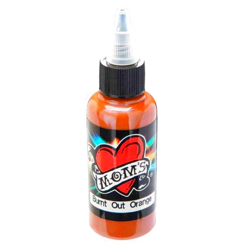 MOM'S Millennium Mom's Burnt Out Orange 1/2 oz Tattoo Ink .5 oz