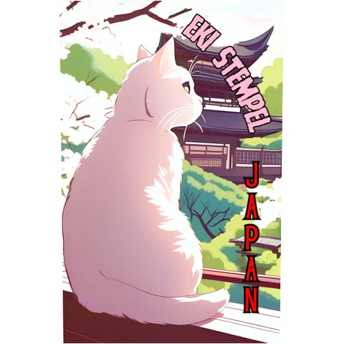 German Edition by Caro Lieback (Author) Das Japan Eki Stempelbuch mit Katzen, Eki Stamp Book, Das Japan Reisetagebuch für Stempel und Notizen: Erinnerungen an Japan (Eki Stempelbücher für deine Japanreise) (German Edition)