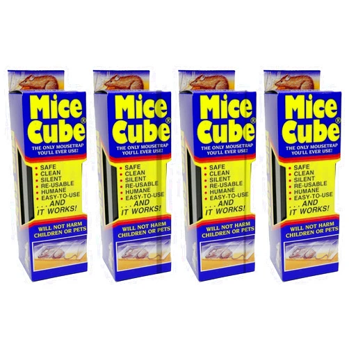 Mice Cube Mouse Trap Mice Cube Reusable Humane Mouse Trap 4 Pack