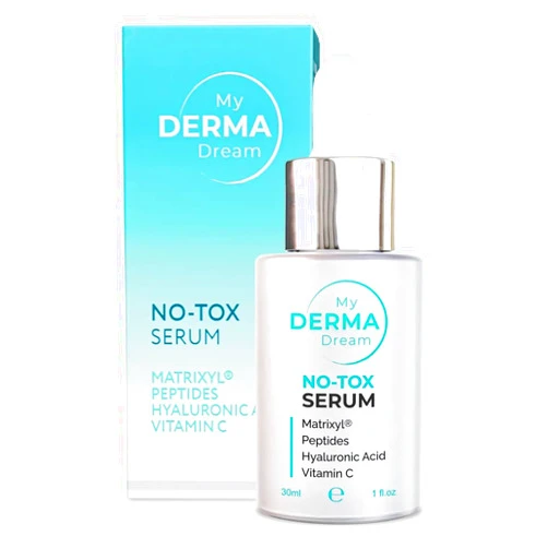 My Derma Dream No-Tox face serums for anti aging || wrinkle reduction anti aging serum | Supports natural repair & Crafted to ignite a boost in collagen synthesis | Hyaluronic Acid, Vitamin C Serum