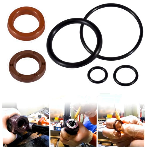 YOOWEE For Volvo Penta Power Steering Actuator Repair Seal Kit 21910902 3812269 3860883 FSM018 3862210 3862513