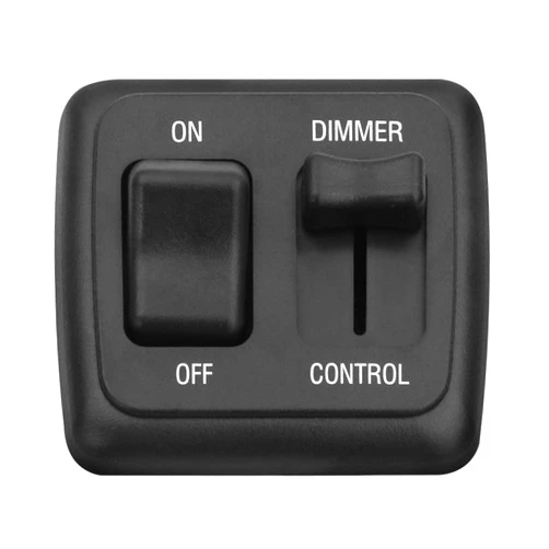 FBULWSEC RV Led Dimmer Switch 12 Volt, 12V Rv Light Led Dimmer Switch, Toggle Dimmer Switch DC High Side Light Dimmer Switch for Dimmable LED Halogen, Incandescent - RV, Auto, Truck, Marine, and Strip Lighting
