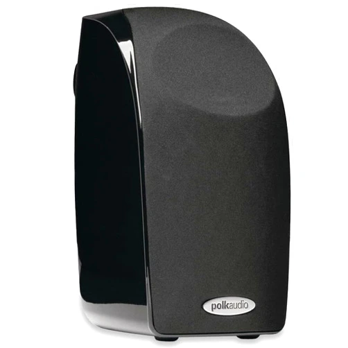 Polk Audio Blackstone TL1 Satellite Speaker (Single, Black) | PowerPort Technology | Hi-Gloss Blackstone Finish | Compact Size, Crisp Sound | Pair with TL Series for Complete Home Entertainment