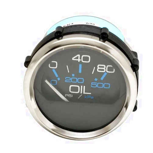 Generic Faria Boat Oil Pressure Gauge GP9872A | Chesapeake Black 2 Inch