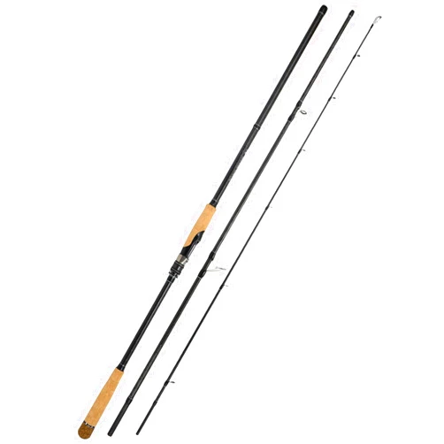 Jenseits Fishing Rods, Carbon Fiber Spinning & Casting Poles, Saltwater Resistant Guides, 6'/7'/8'/9'/10'/12'-Portable 2/3/4/-Piece & Telescopic Designs, Cork/EVA Grip for Bass Trout Inshore & Surf