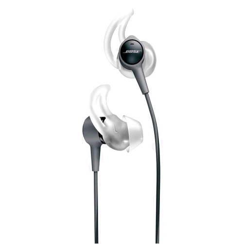 Bose SoundTrue Ultra in-ear headphones -compatible for Apple devices 741629-0010-cr Charcoal (Renewed)