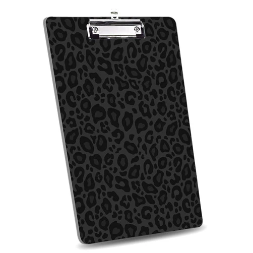 FVBAO Leopard Clipboard,Fashion Luxury Design Clipboard for Nurses,Students,Classroom,Office,A4 Letter Size 9