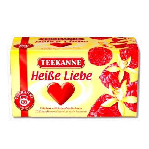 Teekanne 3x Teekanne Heiße Liebe (each box 20 tea bags)