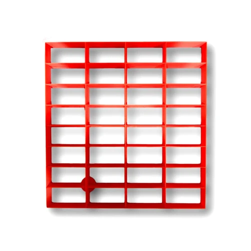 Cookie Cutz 2”x1” (32 Rectangular) Rectangular Shape multi Cookie Cutter (8”x8”)