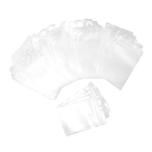 Ellbest 300Pcs 2.4x 3.5 inch 3.15 Mil Small Clear Reclosable Ziplock Bags, Storage Bags for Jewelry, Candy