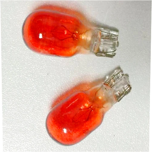 Diximus 12 Volt 11 Watt Amber Bulbs Low Voltage T5 Landscape Bulb - Landscape Light Bulbs - Low Voltage Landscape Light Bulbs - 10 Pack (Amber, 10)