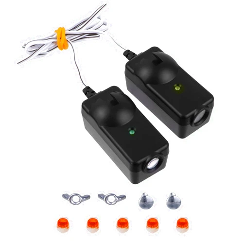 Werhoo 41A5034 Safety Sensor Kit, Replacement for Craftsman/Chamberlain/Liftmaster Garage Door Sensor, Compatible with Liftmaster/Chamberlain/Craftsman Garage Door openers Made After 1997