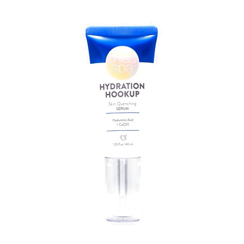 Miss Spa Hydration Hookup Skin Quenching Face Serum for Women, Hyaluronic Acid, Antioxidant, Anti-aging Moisturizing Facial Serum, Hydrating Face Serum, Dermatologist Tested, 1.35 Oz.