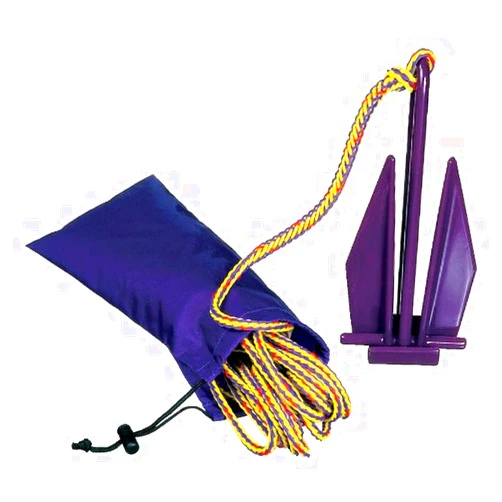 AIRHEAD PWC Fluke Anchor, Nylon Bag, Rope