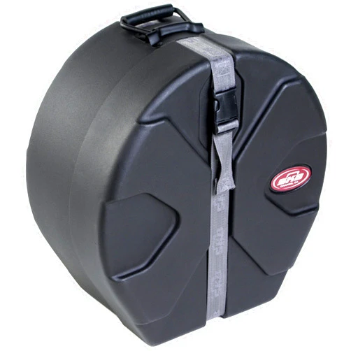 SKB Roto-Molded D-Shaped 6.5 x 14 Snare Case with Padded Interior and Patented Roto-X Pattern