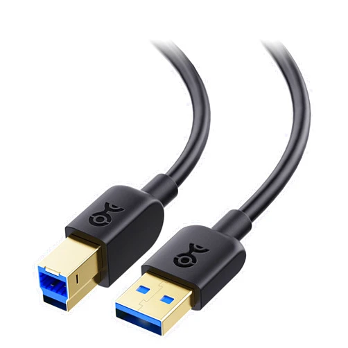 Cable Matters Long USB 3.0 Cable (USB 3 Cable, USB 3.0 A to B Cable) in Black 15 ft