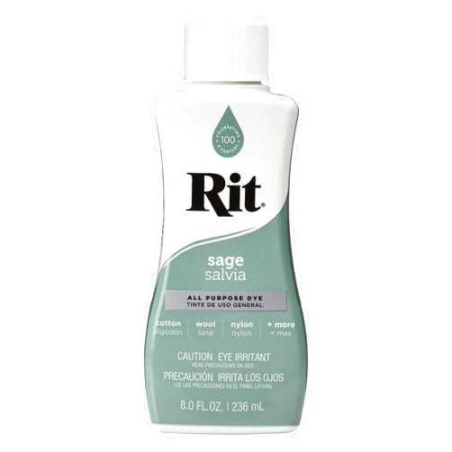 Rit Dye Liquid 8oz - Sage Green